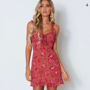 WHITE FOX sweet fling mini dress